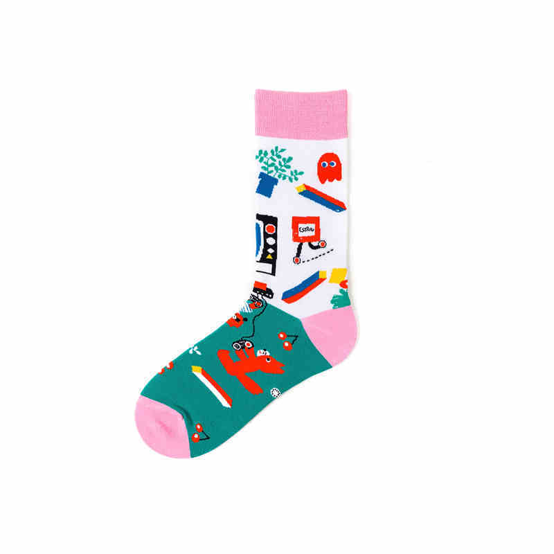 Men's Cotton Personality Socks