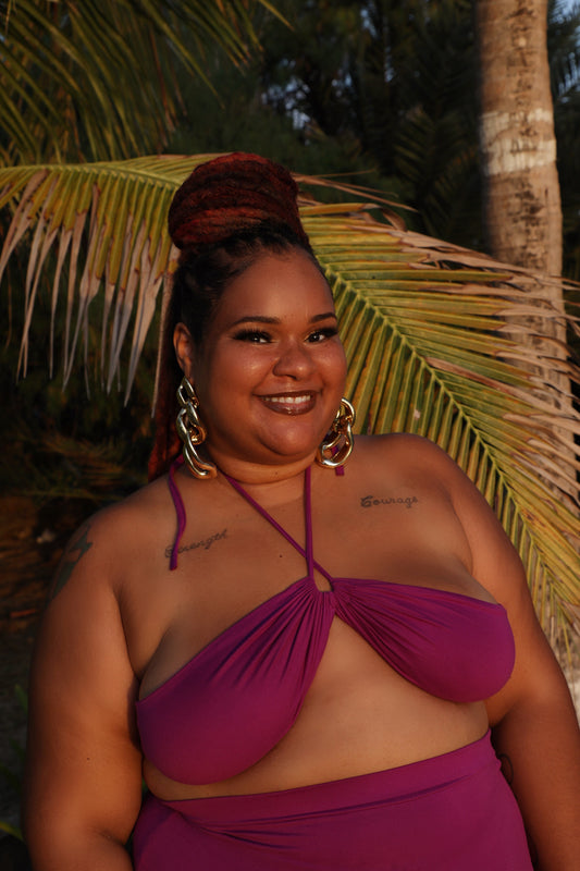 PURPLE HAZE | SKIRT SET