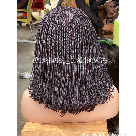Bob Braid Wig - 13x4 Lace Frontal - Kadijah