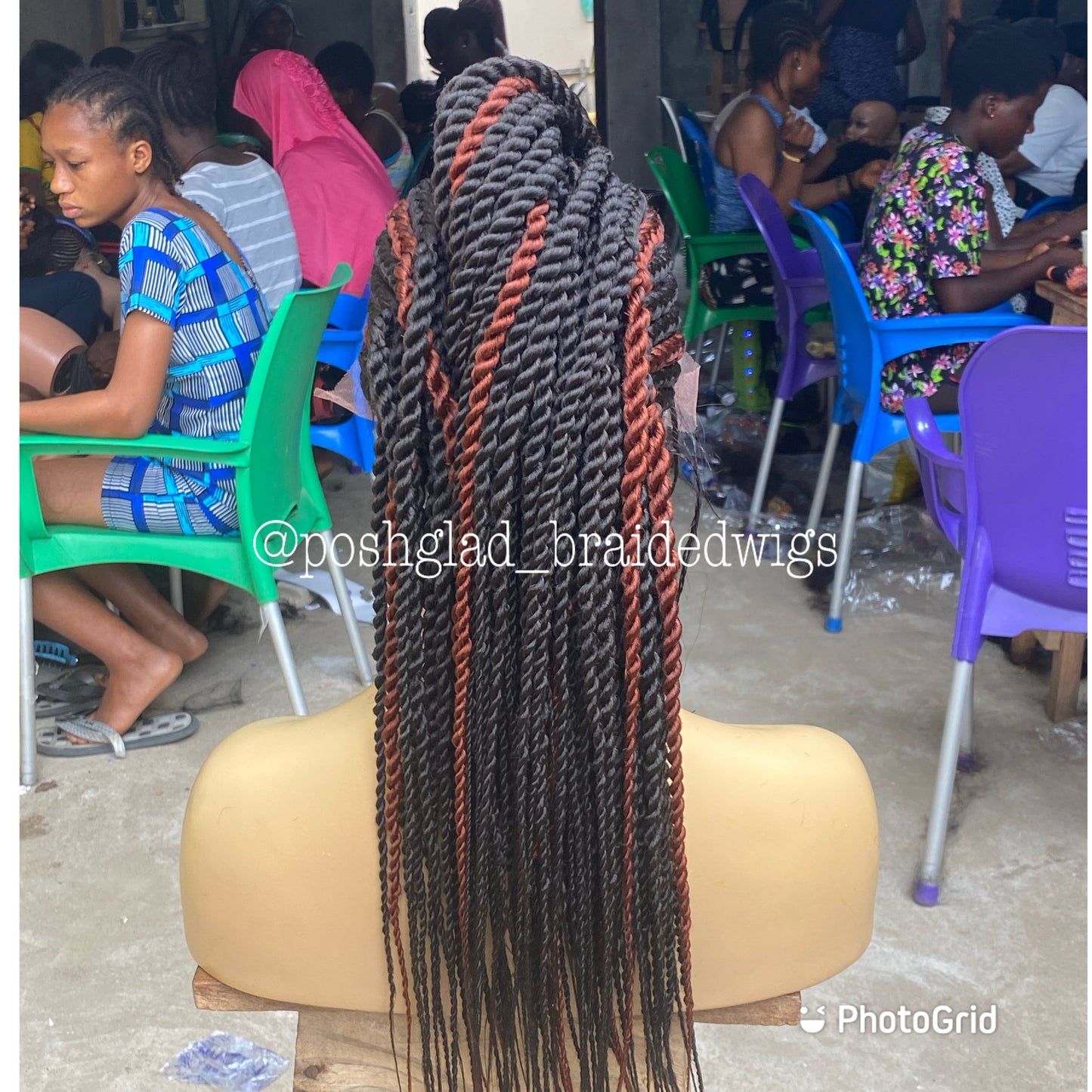 Cornrow Twist Braids - Tamaira