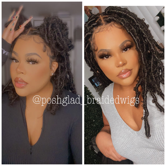 Short Butterfly Locs - Rebecca