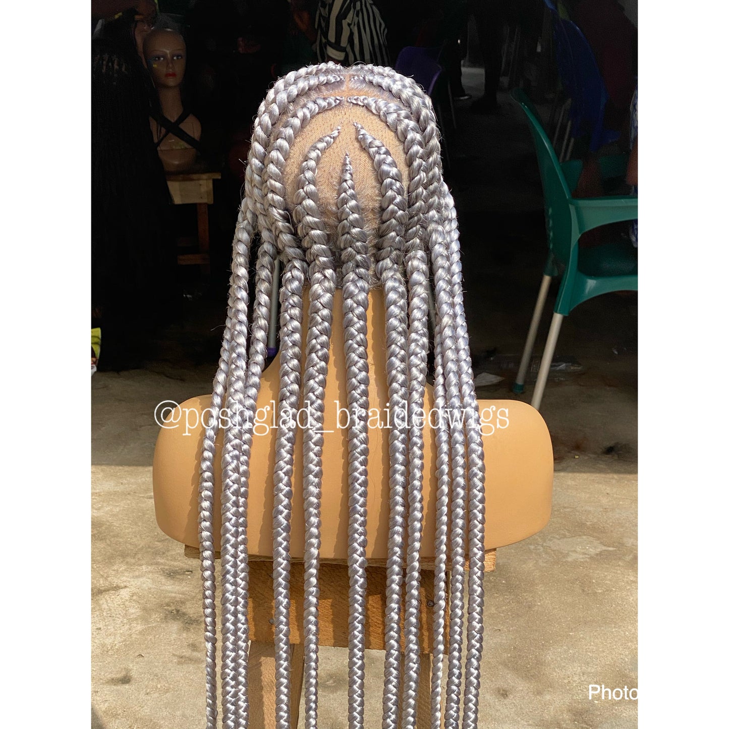 POP SMOKE IN Silver/ ash blonde