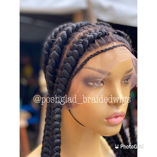 Pop Smoke Wig "Black Ombre" Full Lace - Dora