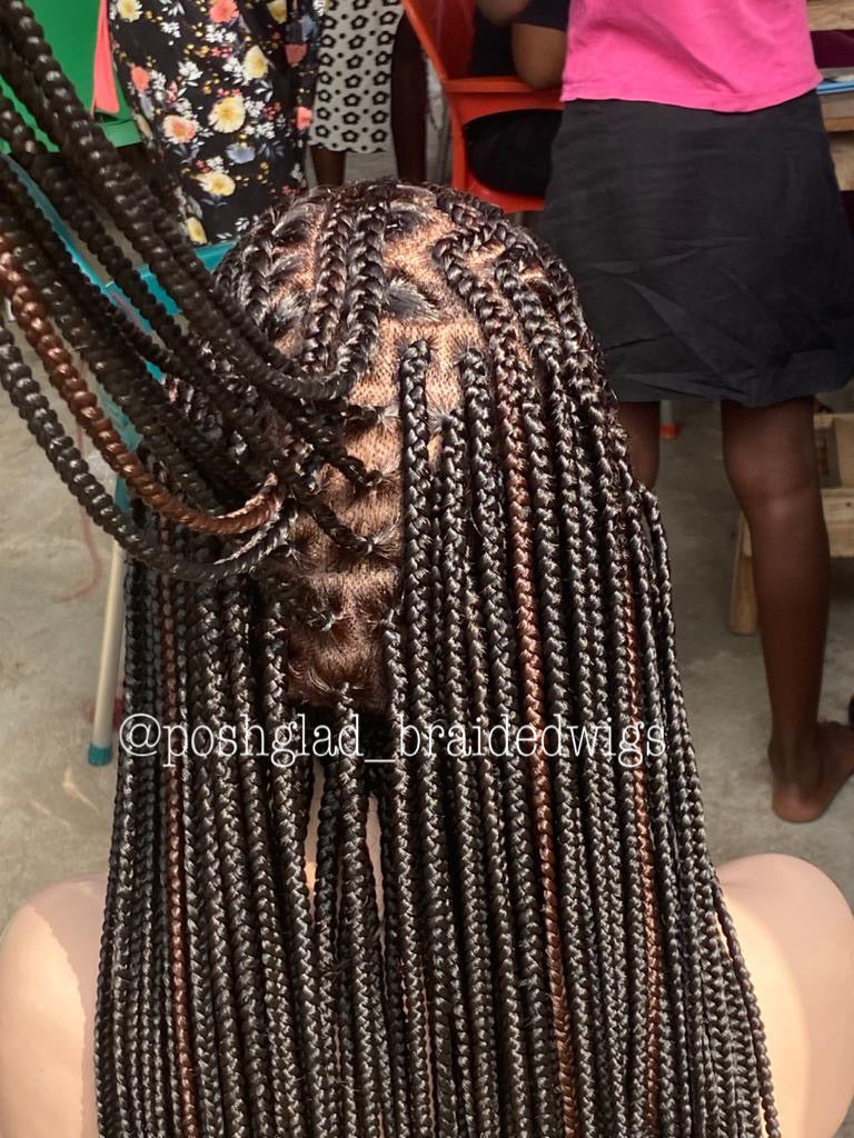 Cornrow Braid Wig - Full Lace - Abimbola