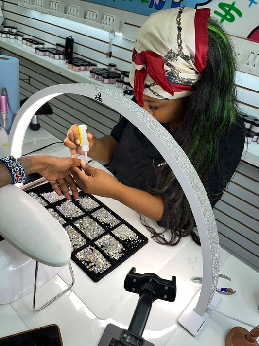 White Nail Desk Light (FREE Shipping) by 2Cute Nails