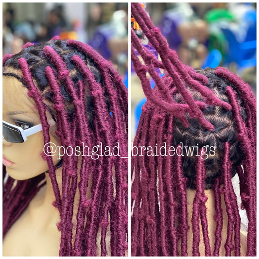 Destress Faux Locs Wig - Swiss Full Lace - Maryam