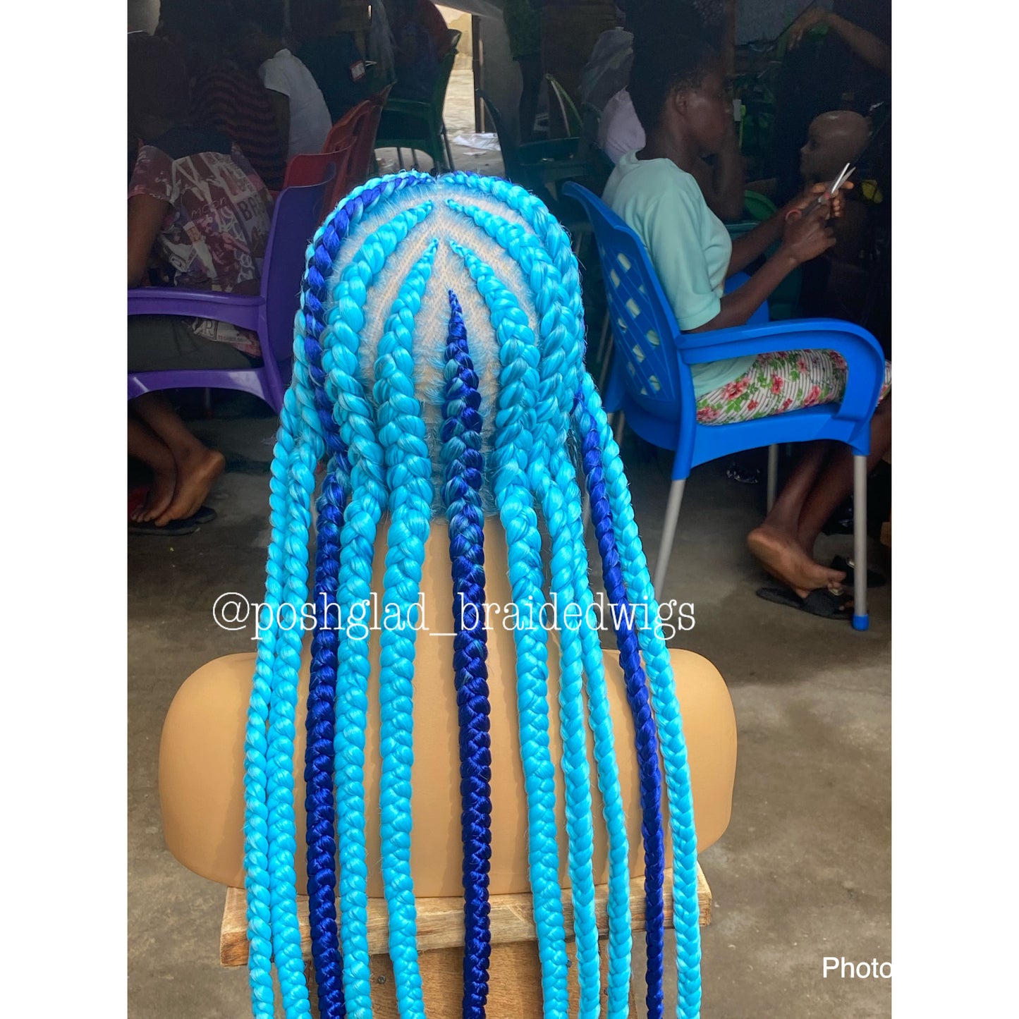 POP SMOKE ON LIGHT BLUE