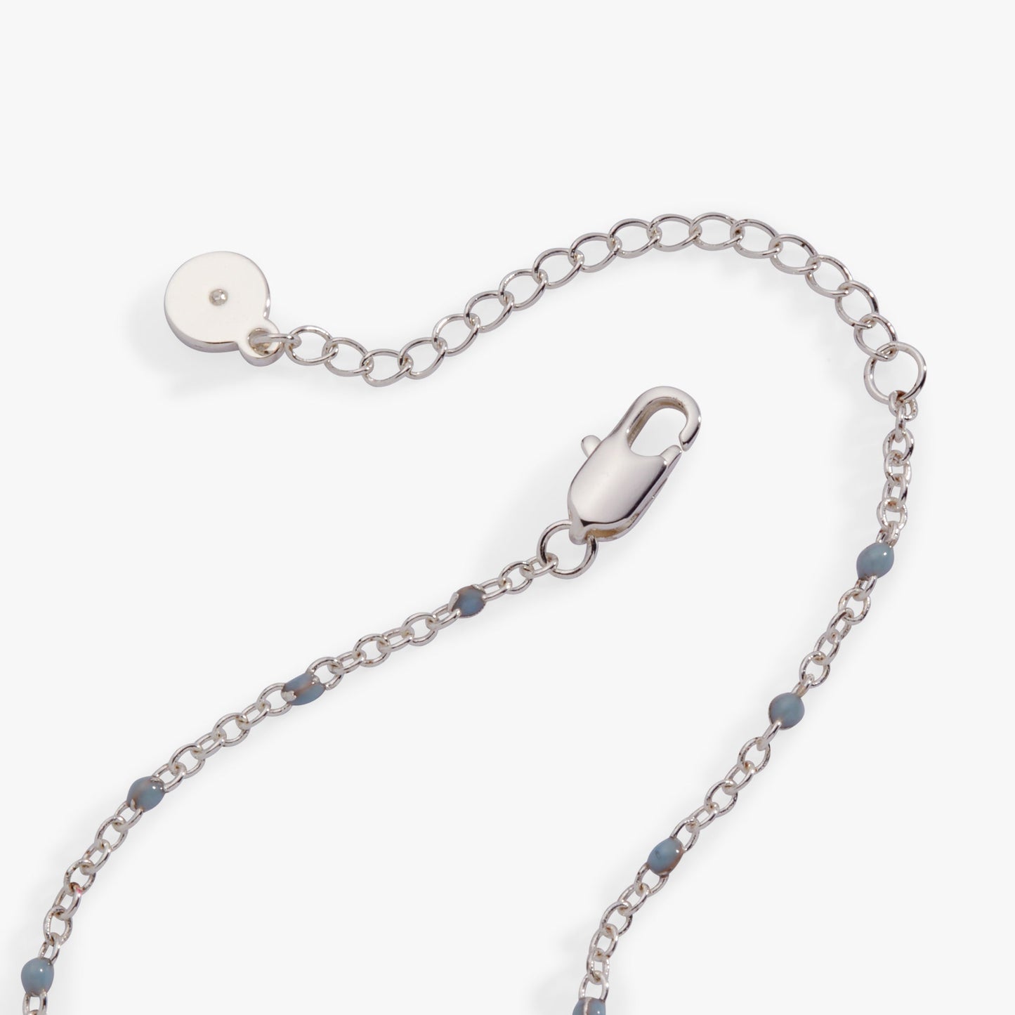 Tufted Titmouse Bird Beaded Bolo Bracelet