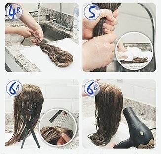 Shade Knotless Wig "Ombre Color" Medium Brown Full Lace