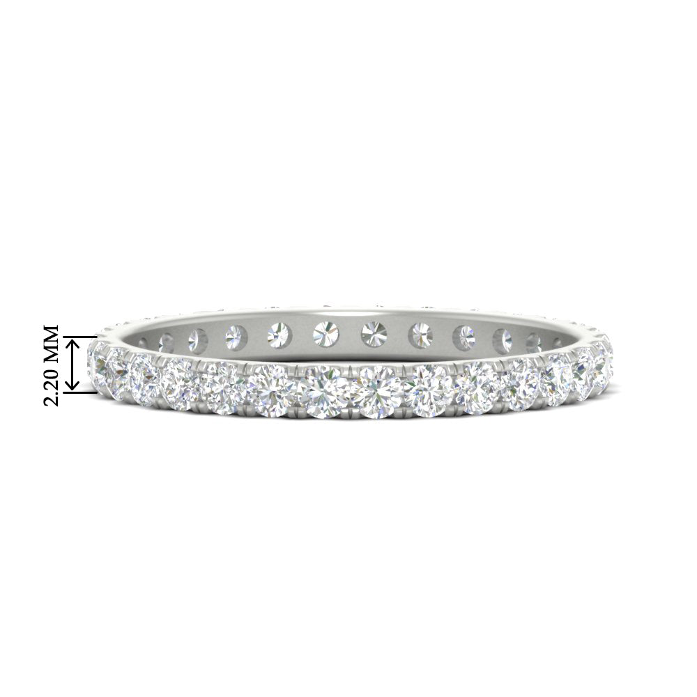 0.75 Ct. Round Eternity Wedding Band