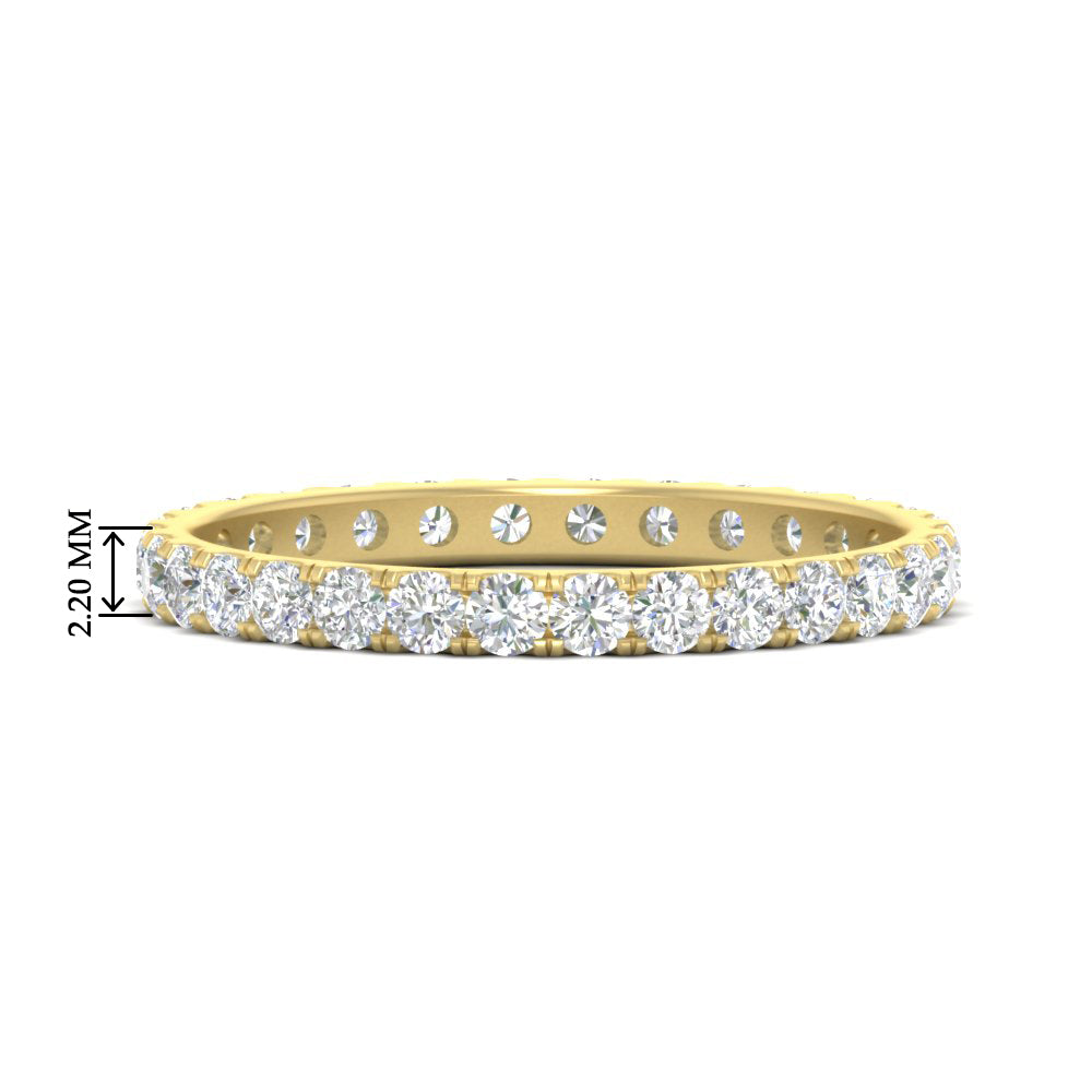 0.75 Ct. Round Eternity Wedding Band
