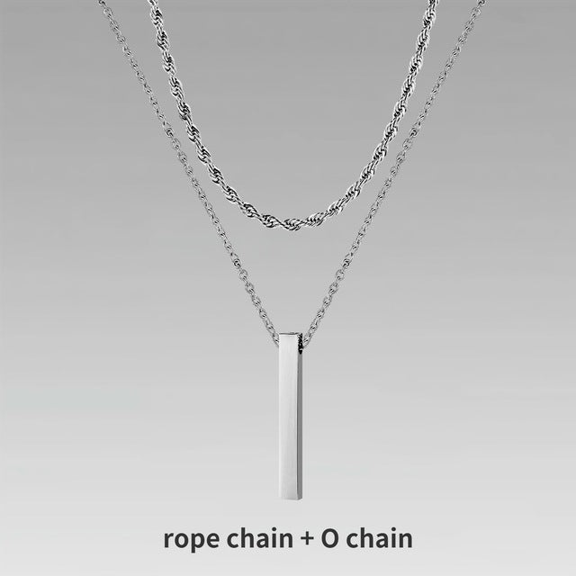 Men's Crystal Necklace