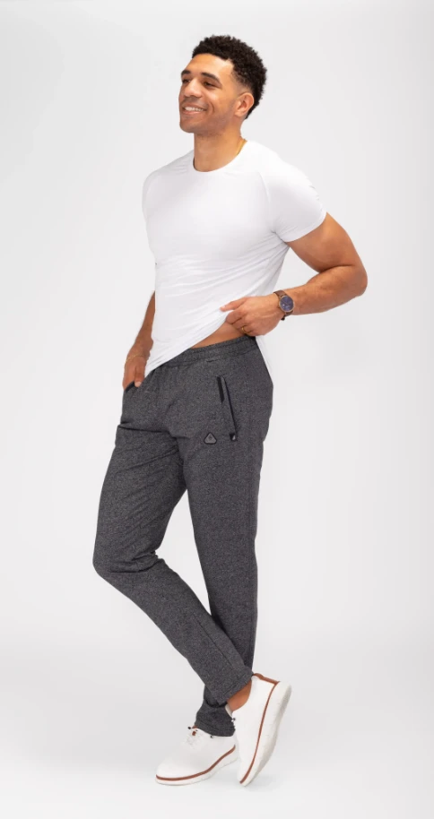 All-Day Comfort Athletic Sweatpants - Tapered (Regular Fit) by SCR Sportswear