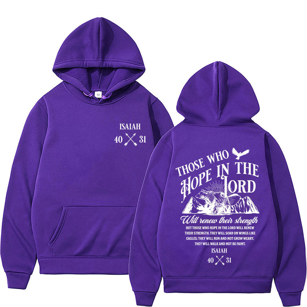 Men's Christian Print Hoodies