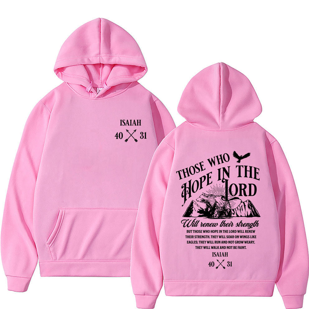 Men's Christian Print Hoodies