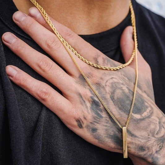 Men's Crystal Necklace