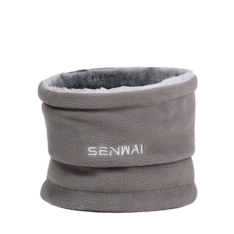 Men's Cold Proof And Warm Wind Proof Wool Hat or Neck Warmer