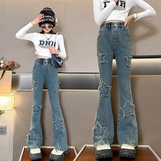 Children's Jeans Star design