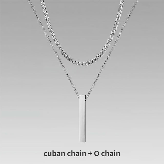 Men's Crystal Necklace