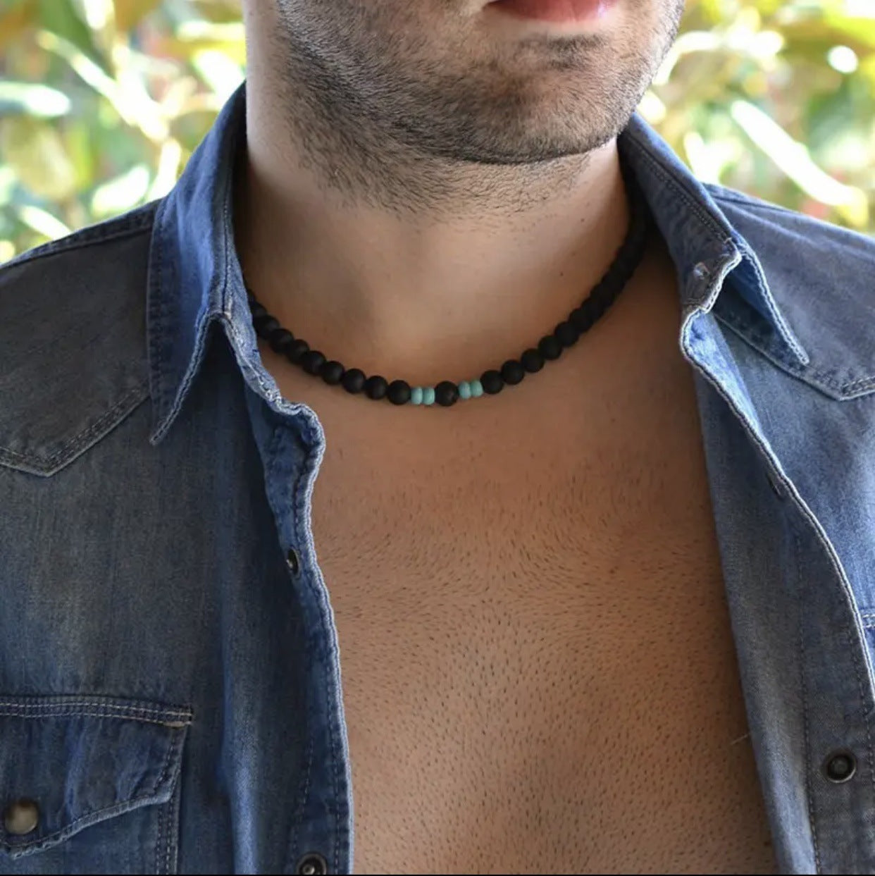 Beach Bohemian Necklace For Men