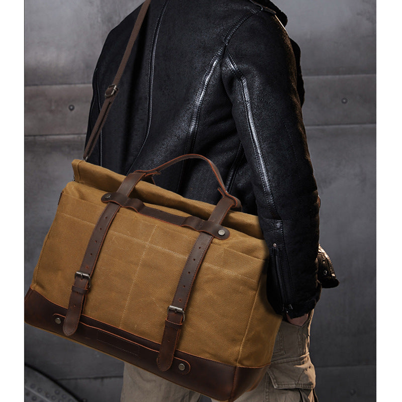 Canvas Shoulder Bag For Men