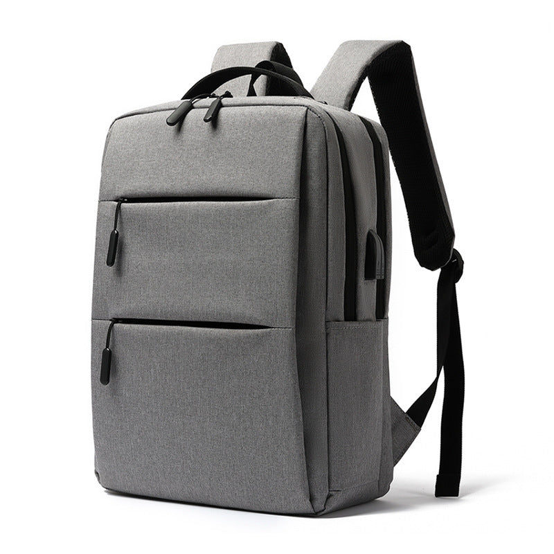 Men's Casual Business Computer Bag Usb Large Capacity Travel Student Outdoor Backpack