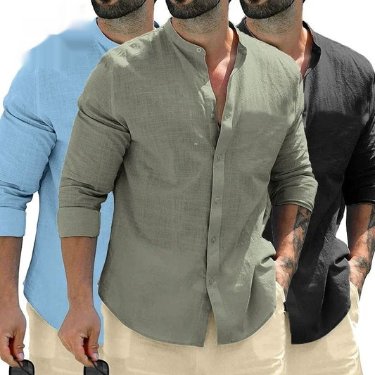 Men's Cotton Long Sleeve Shirts