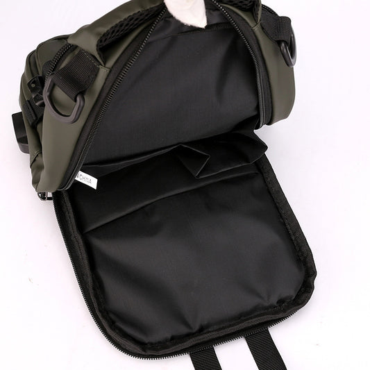 Men's Crossbody Multifunctional Backpack