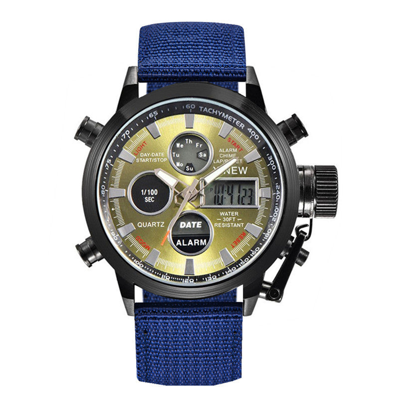 Men's Fashion Belt Multi-functional Watch