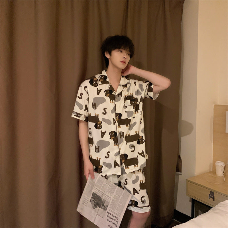 Men's Fashion Digital Dog Pajamas