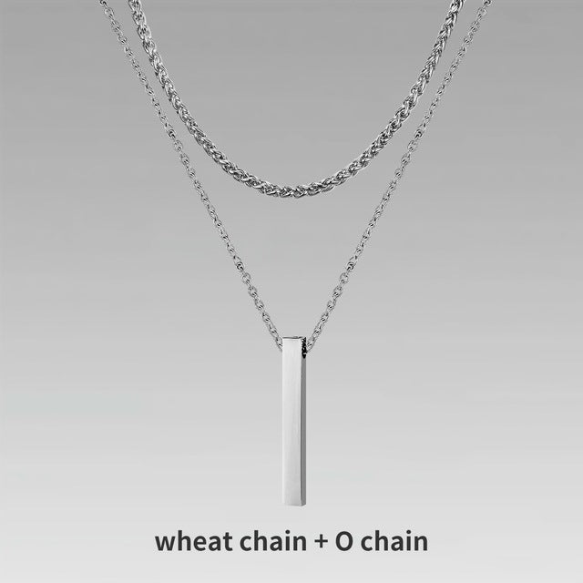 Men's Crystal Necklace