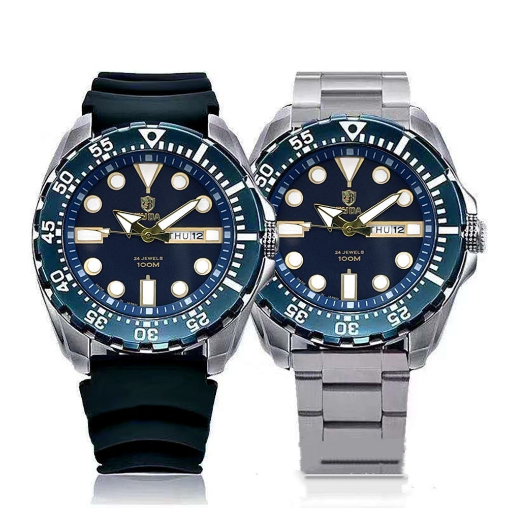 Men's Waterproof Luminous Quartz Movement Business Watch