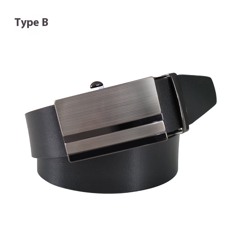 Men's Classic Casual Business All-match Automatic Buckle Belts