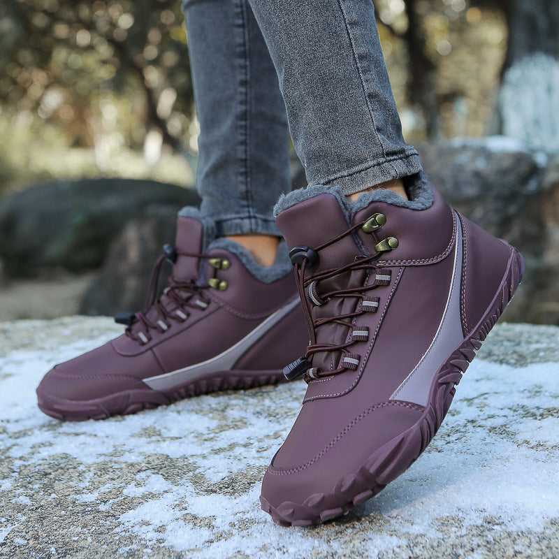 Men's Outdoor Sports Cotton Fleece-lined Warm Snow Boots