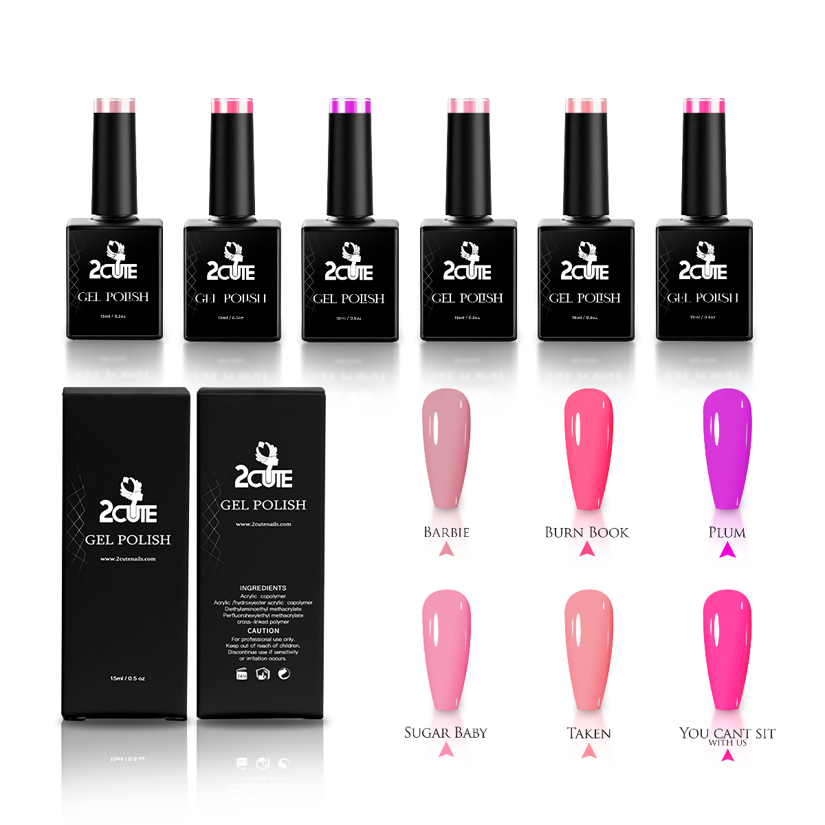 Gel Polish Collection 88pcs