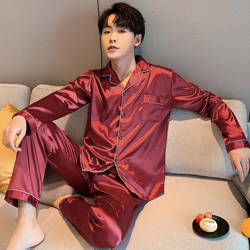 Men's Long Sleeve Pajamas