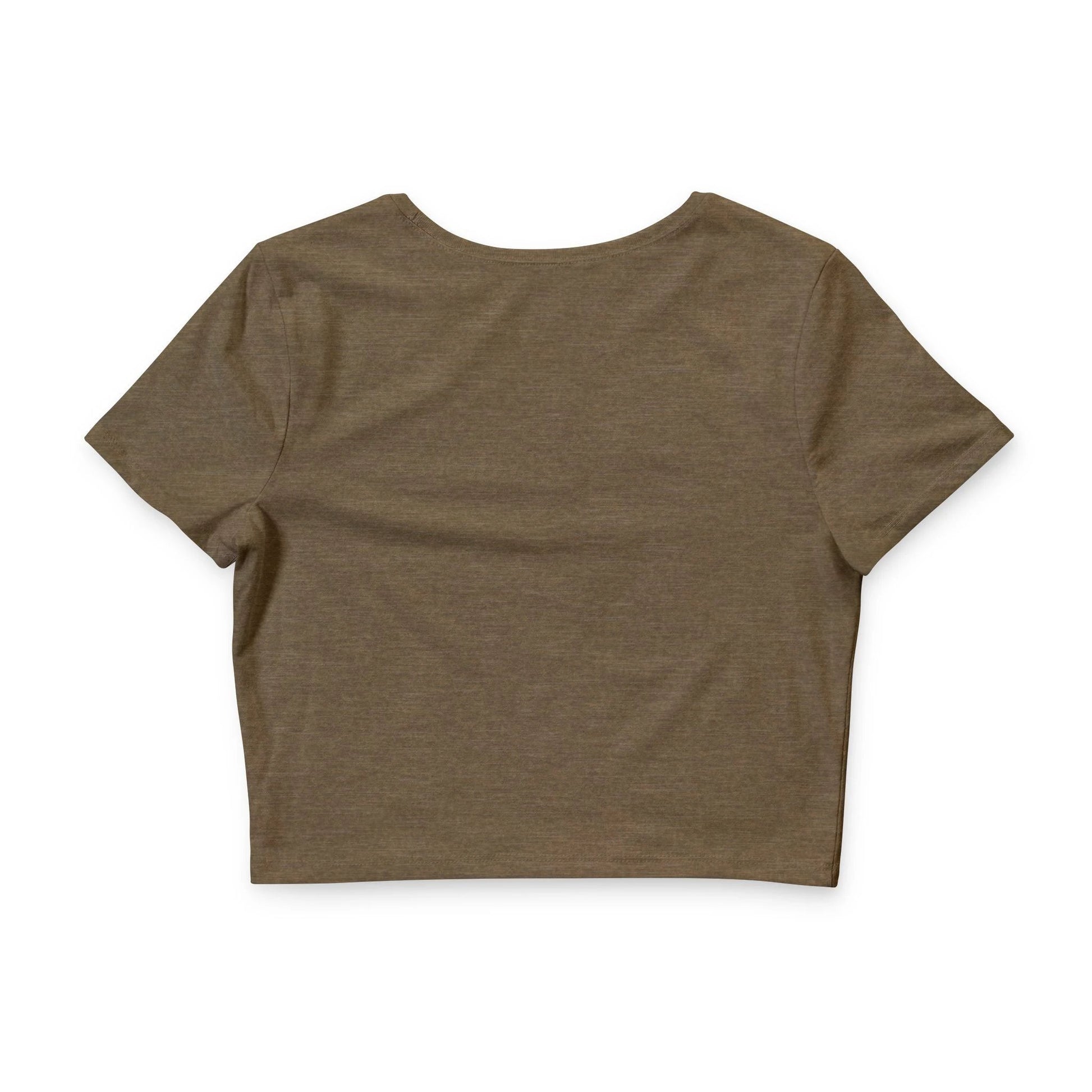 Main Character Energy Crop Tee — Women’s Cropped Graphic Tee by Printify