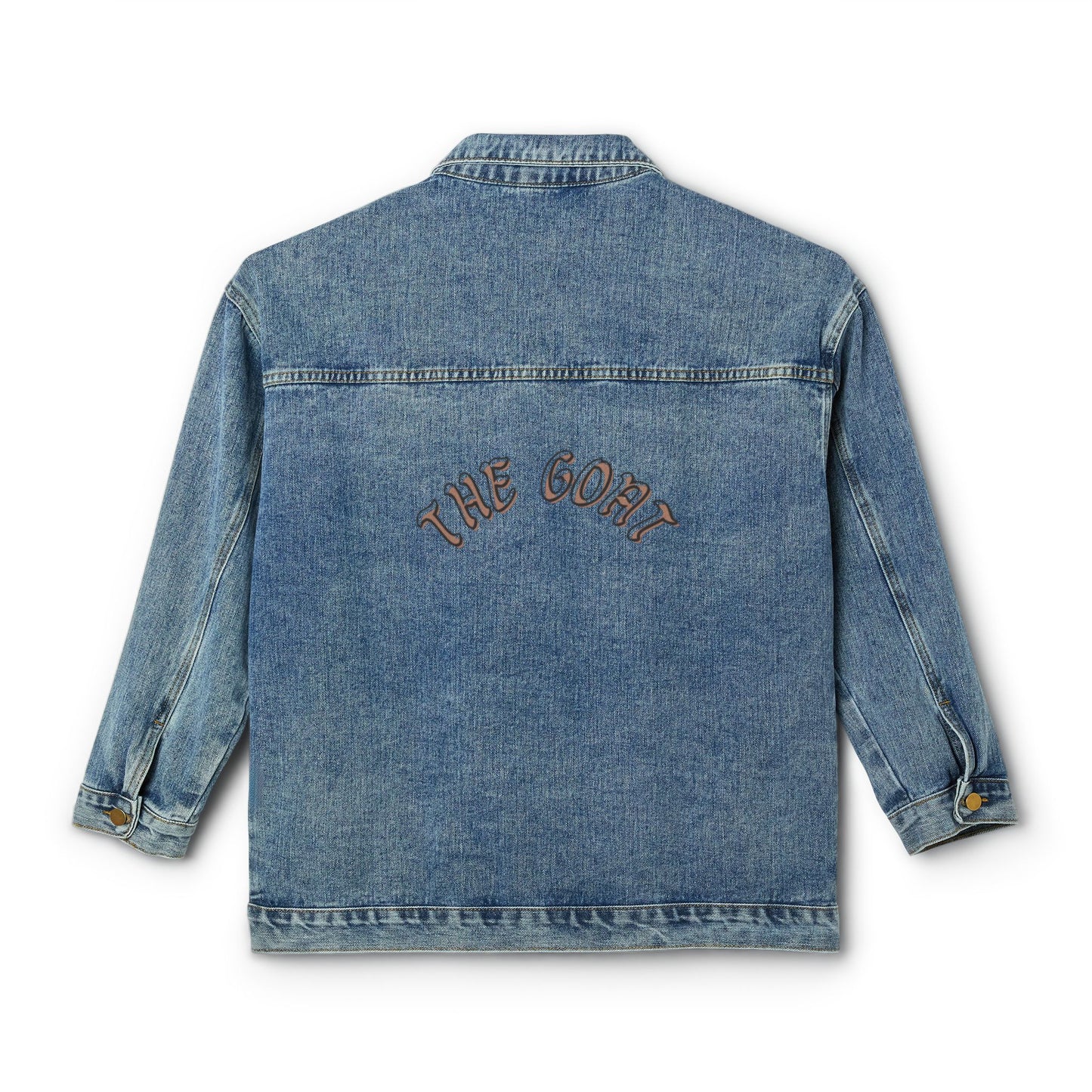 The GOAT Women's Denim Jacket - Stylish & Timeless Casual Wear