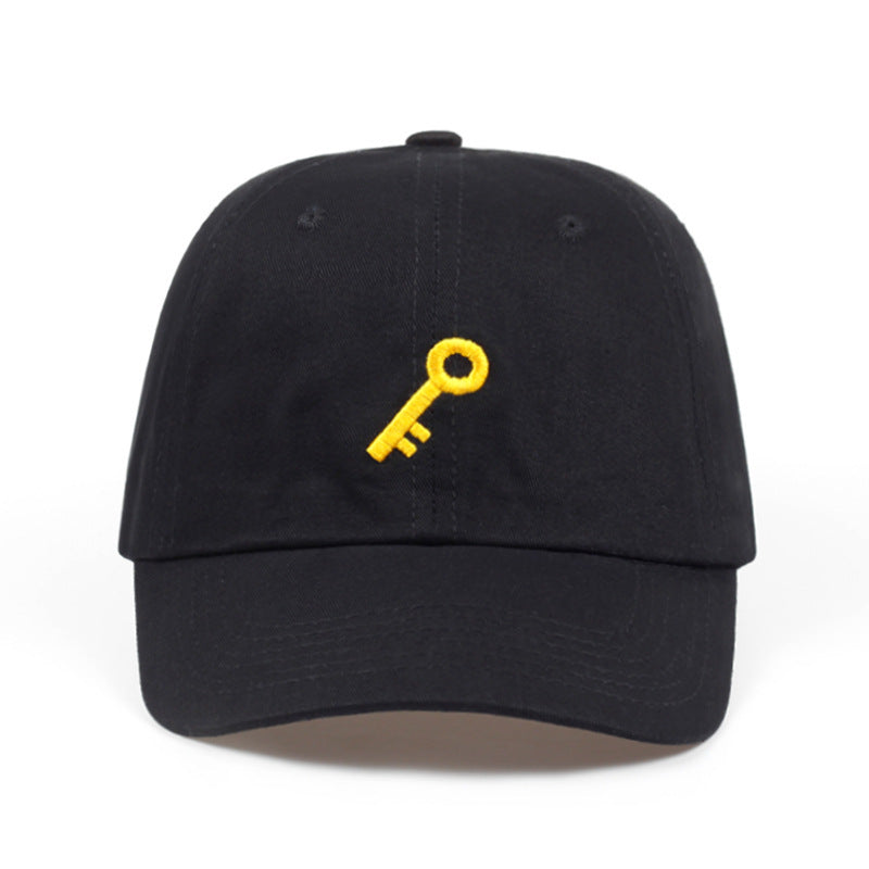 Key Embroidered Baseball Cap