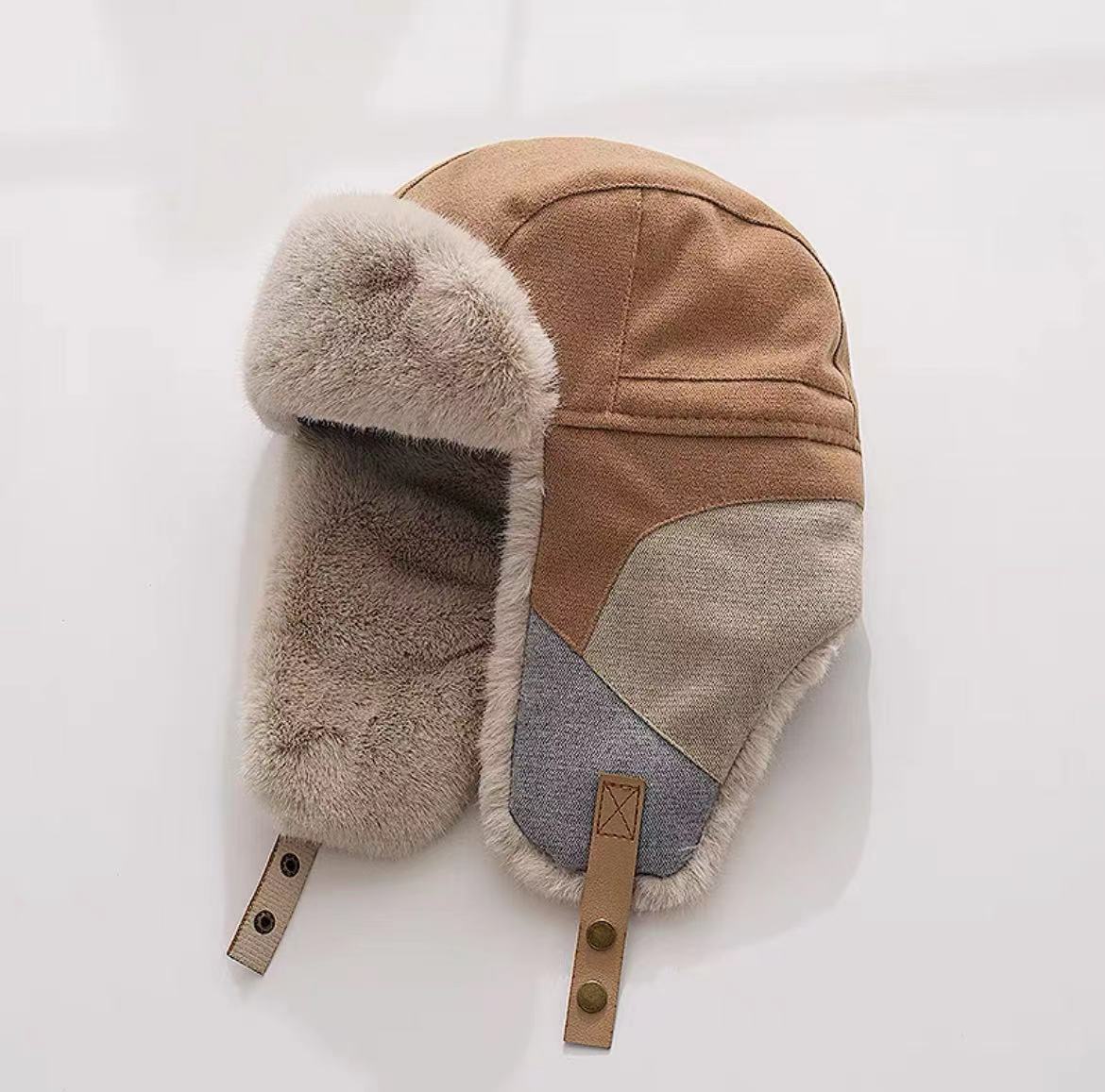 Men's Cold-proof Fleece-lined Warm Hat