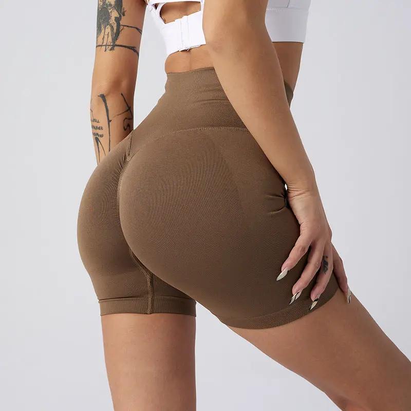 High-Waisted Butt-Lifting Fitness shorts For Women, Sports Tummy Control Cycling Leggings, by GJG Denim