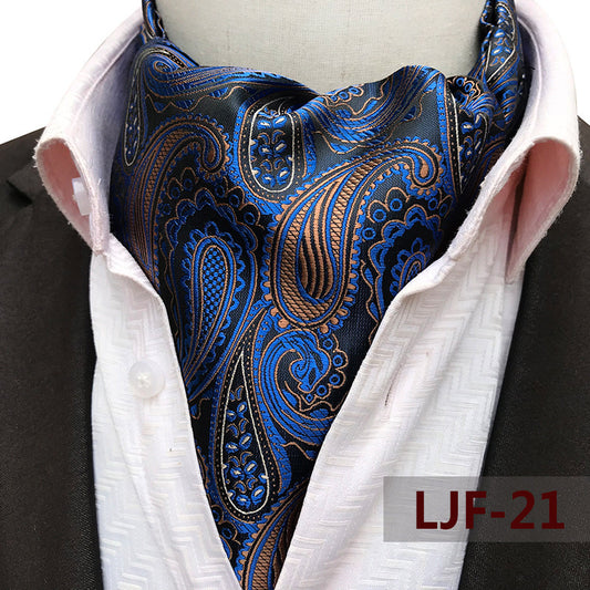 Men's Jacquard Polyester Scarf