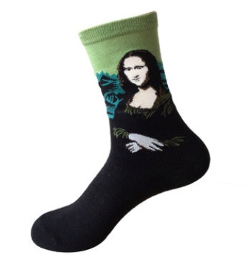 Mid Length Casual Versatile Cotton Men's Socks