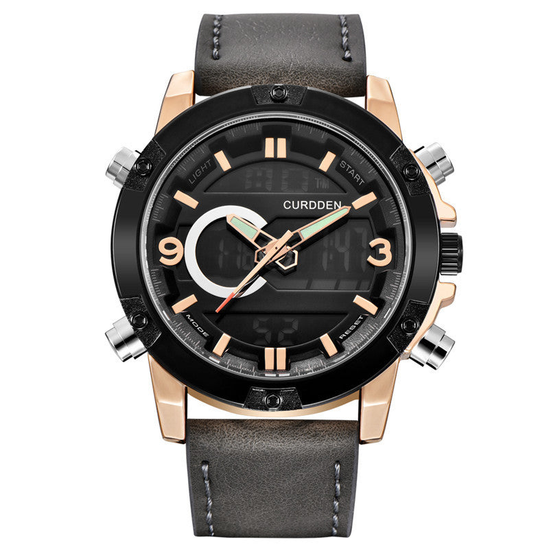 Men's Fashion Belt Multi-functional Watch