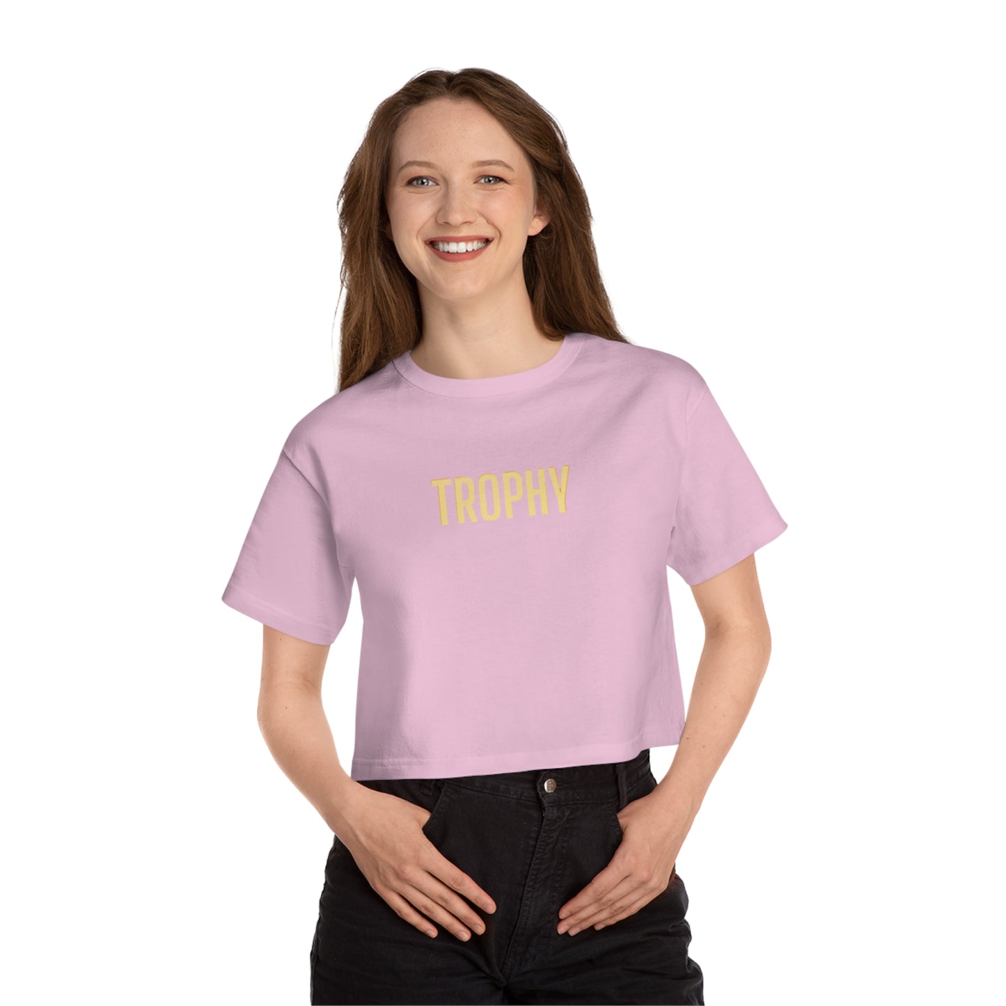 Champion Women's Heritage Cropped T-Shirt "Trophy"