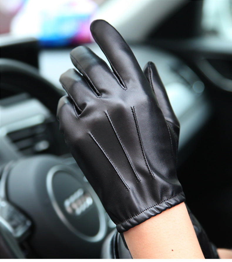 Men's PU Leather Gloves