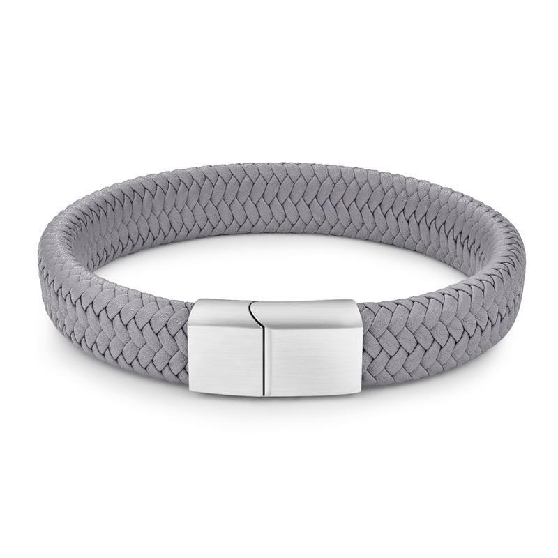 Classic Men's Faux Leather Bracelet