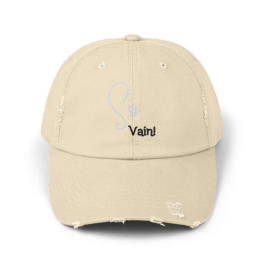 So vain Unisex Distressed Cap