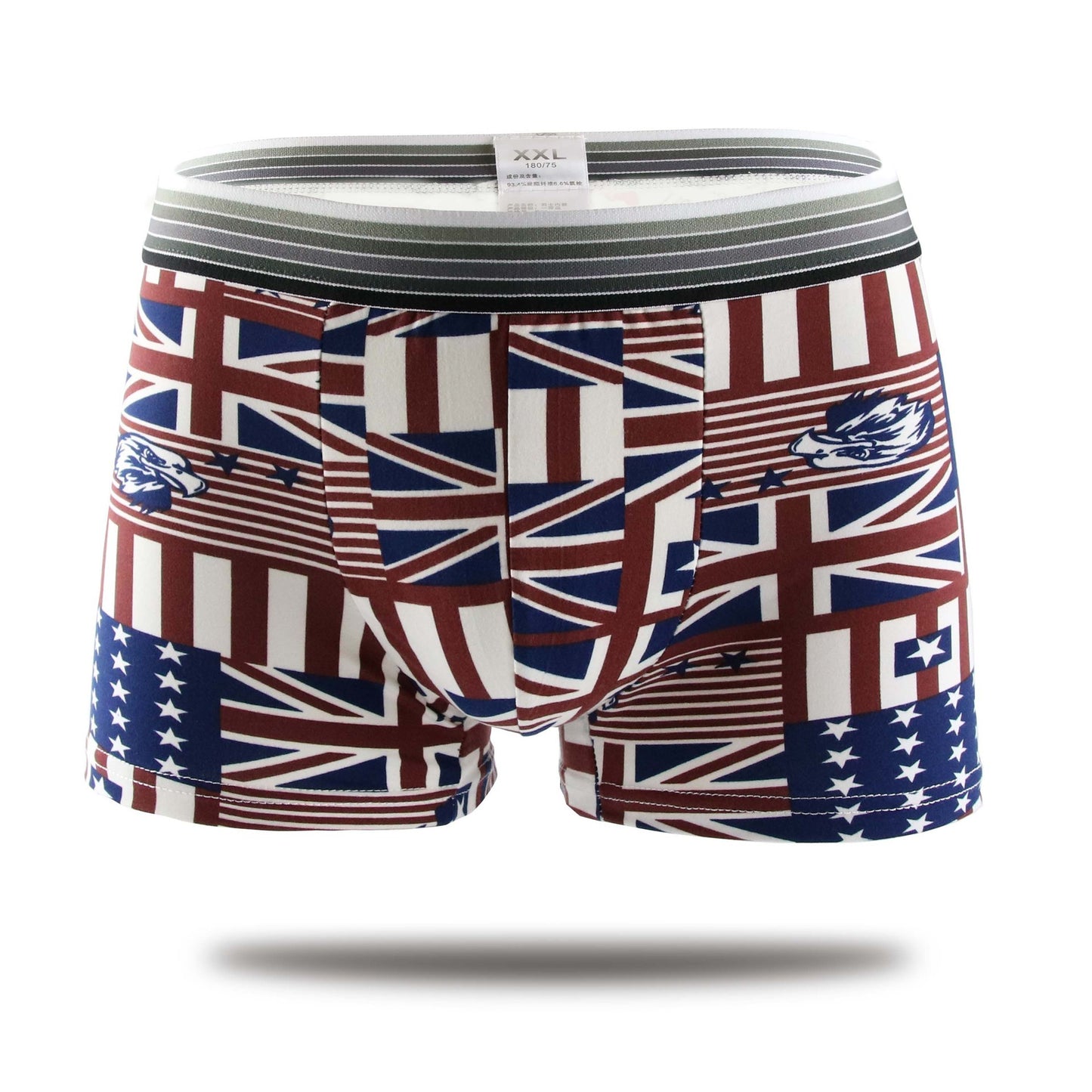 Men's Cartoon Mid-waist Boxer Briefs