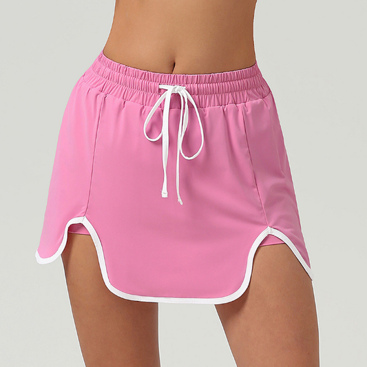 Summer Quick Dry Casual Sports Skirt Cool Mini Golf Tennis Skirt Running Fitness Tennis Skirt